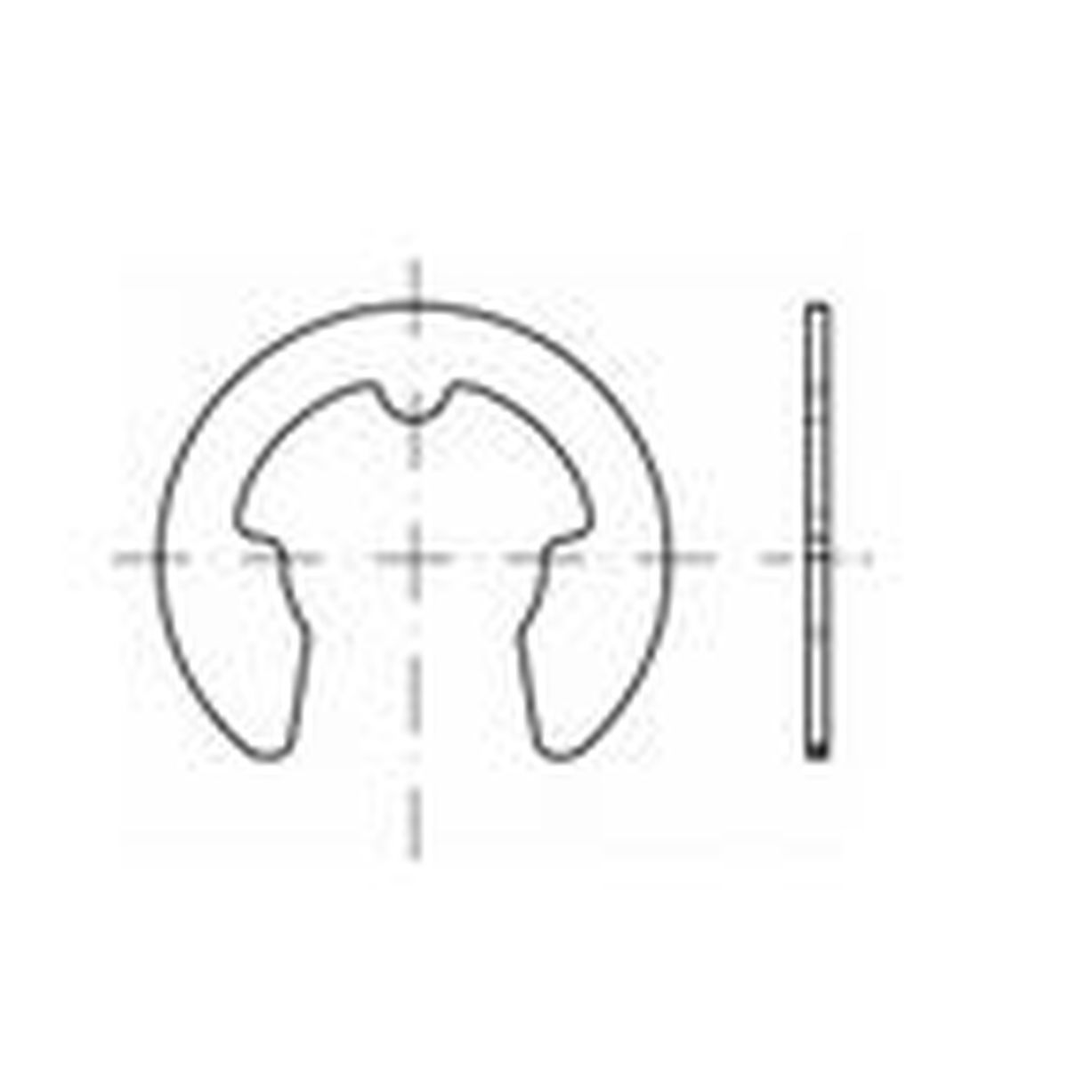 Sicherungsscheibe DIN6799 Fe Ø24mm 