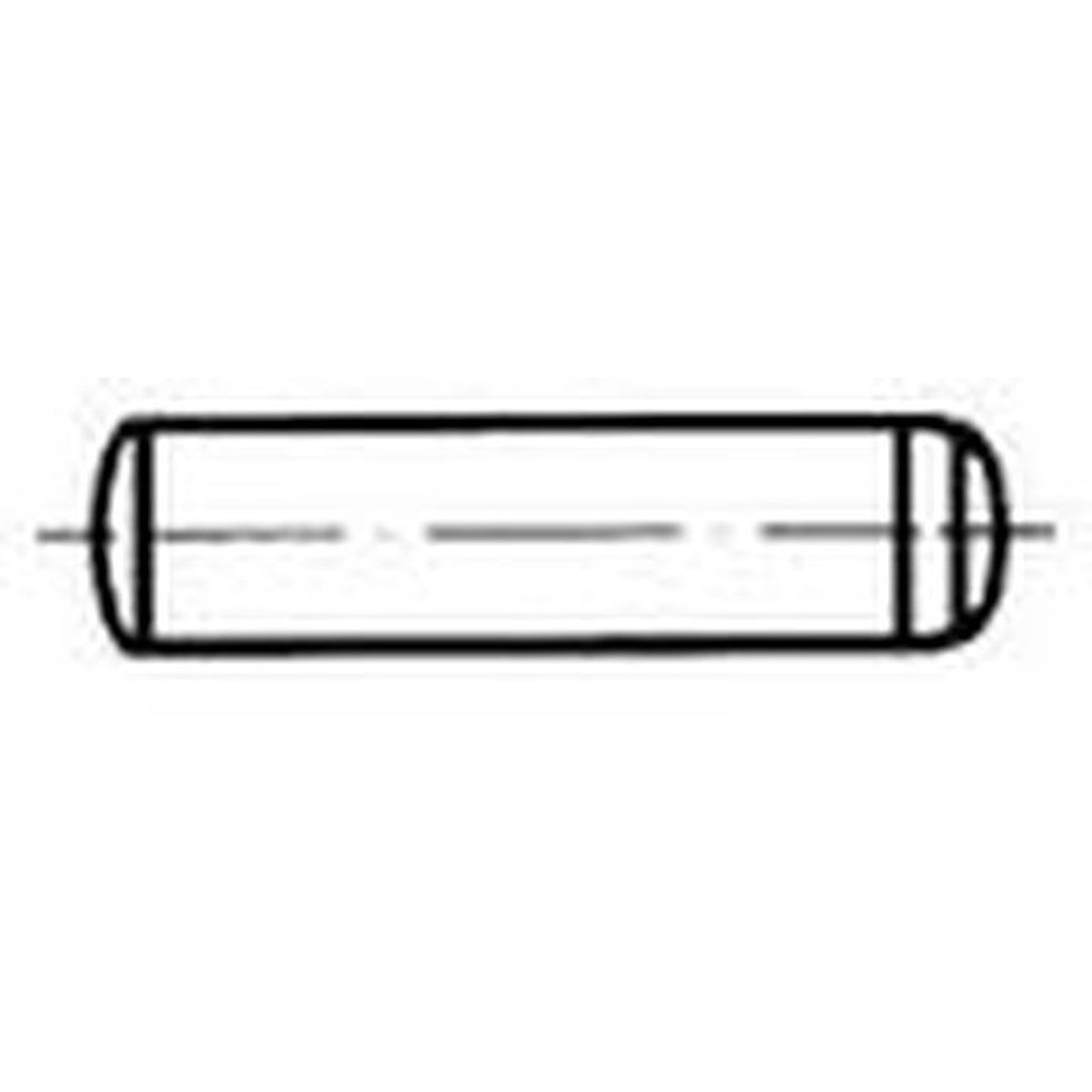 Zylinderstift DIN6325 / ähnl. ISO8734 Fe Ø5x45 