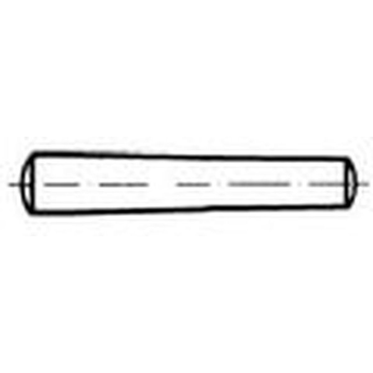 Kegelstift DIN1 / ähnl. ISO2339 Fe Ø1,5x10 Form B  