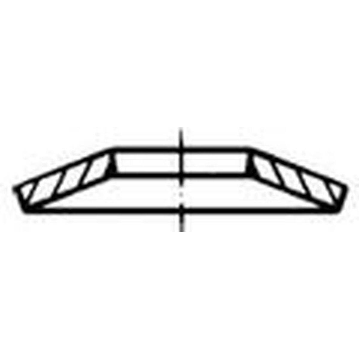 Tellerfeder DIN2093 Fe Ø8x3,2x0,5mm  