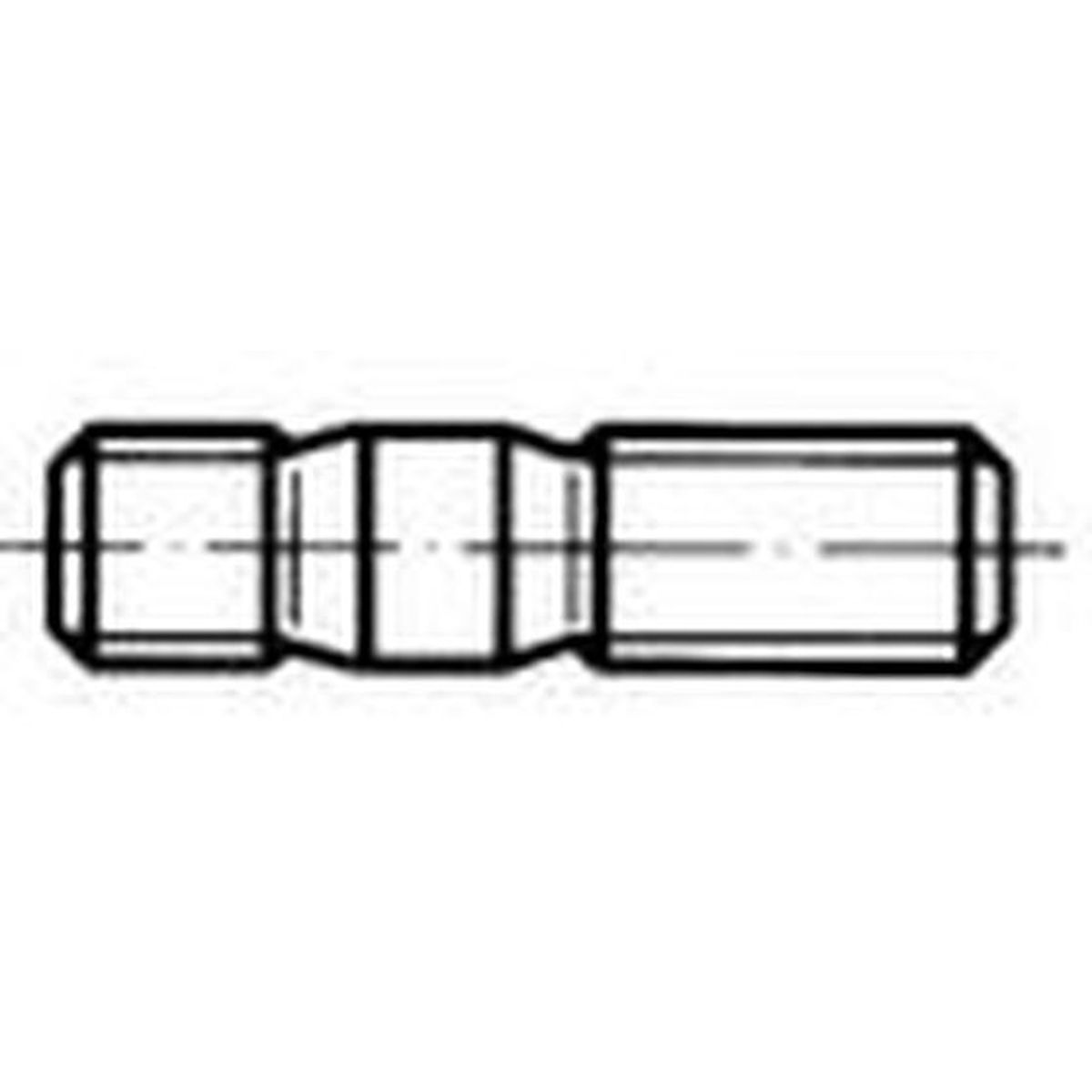 Stiftschraube DIN938 Fe 8.8 M8x30  