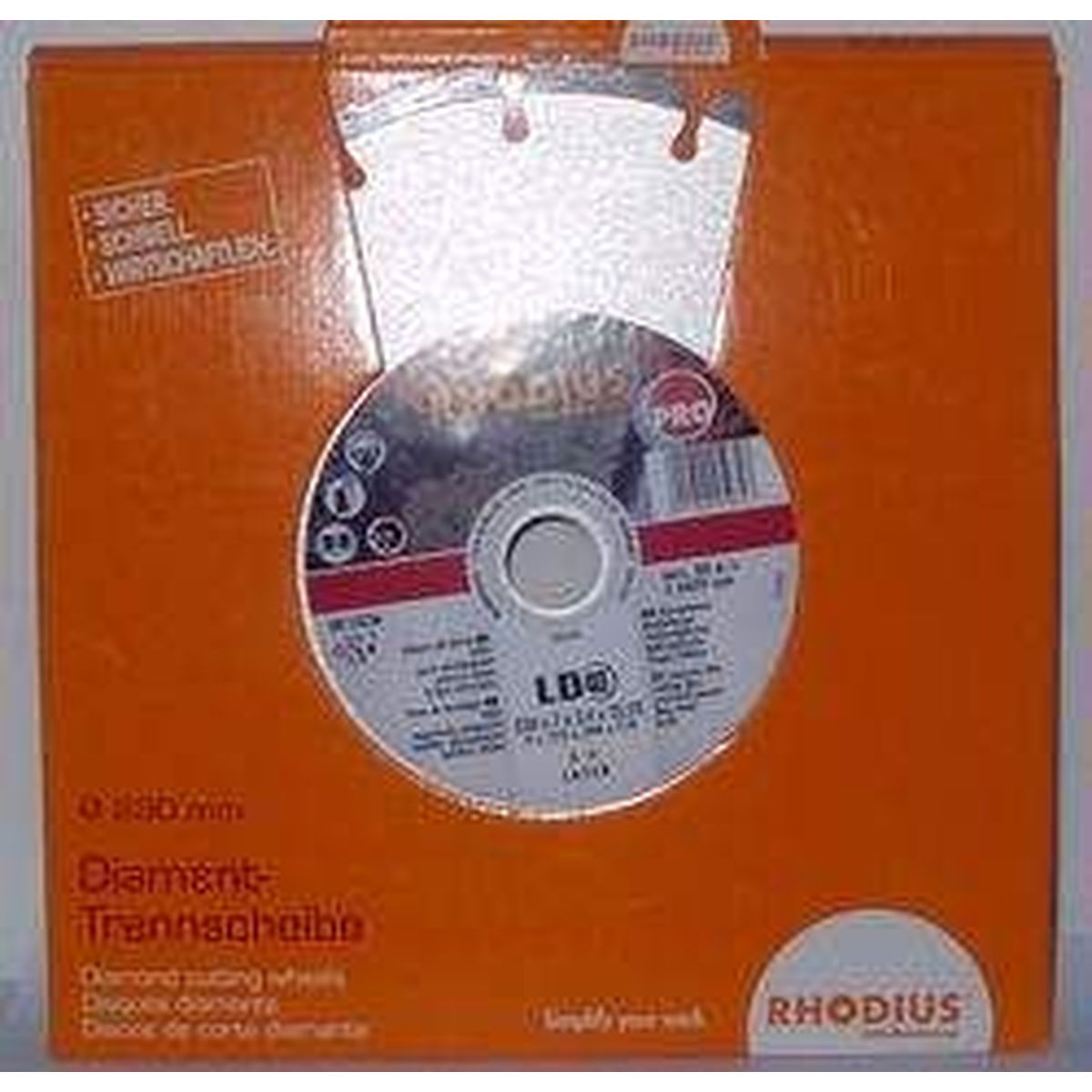 Diamanttrennscheiben Ø300mm Pro  LD40 Rhodius