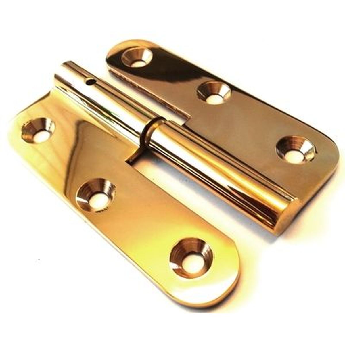 Brass Hinge 110x86x3 mm DIN 81401 A left