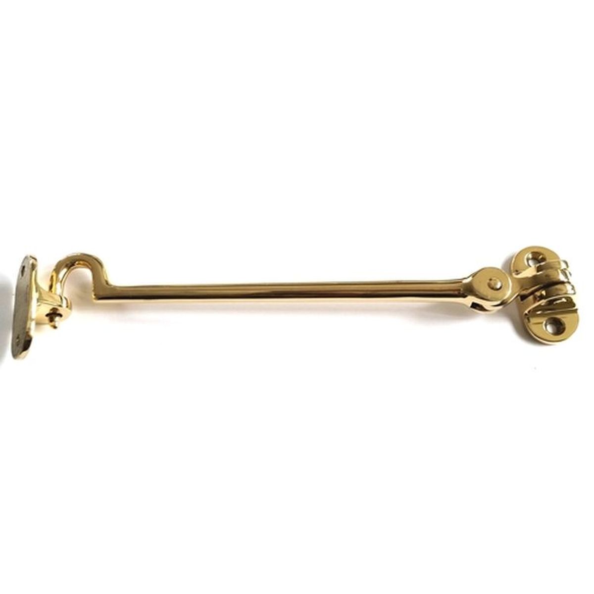 Brass Articulated hook 175mm heavy version with counter