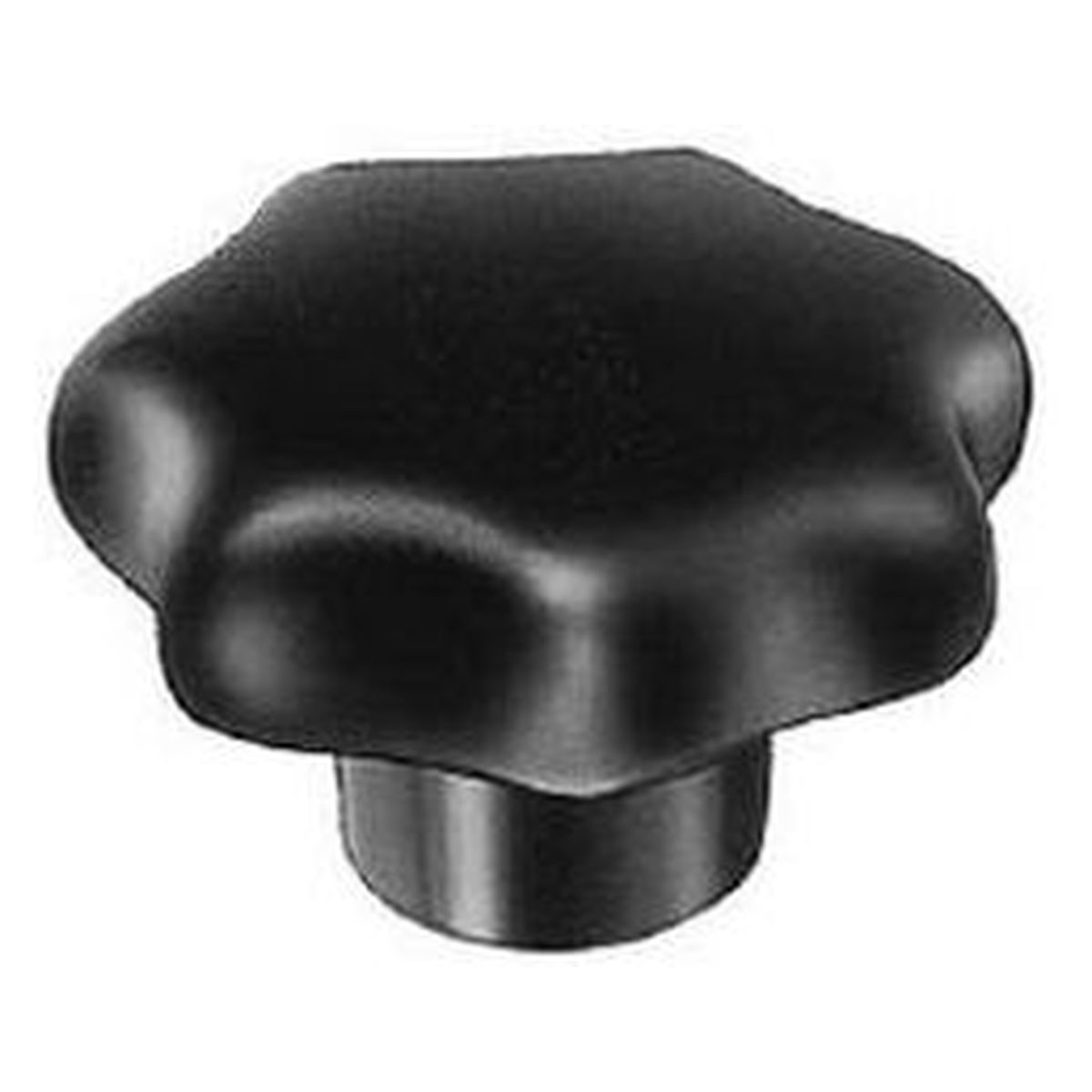 Sterngriff DIN6336 Ø32mm M6 Kunststoff  