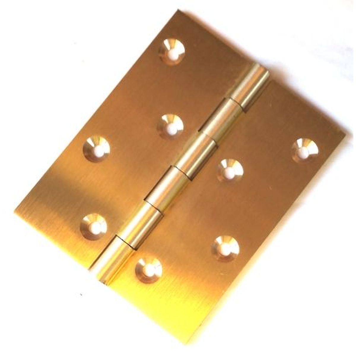 Brass hinge 100x60x3mm massive