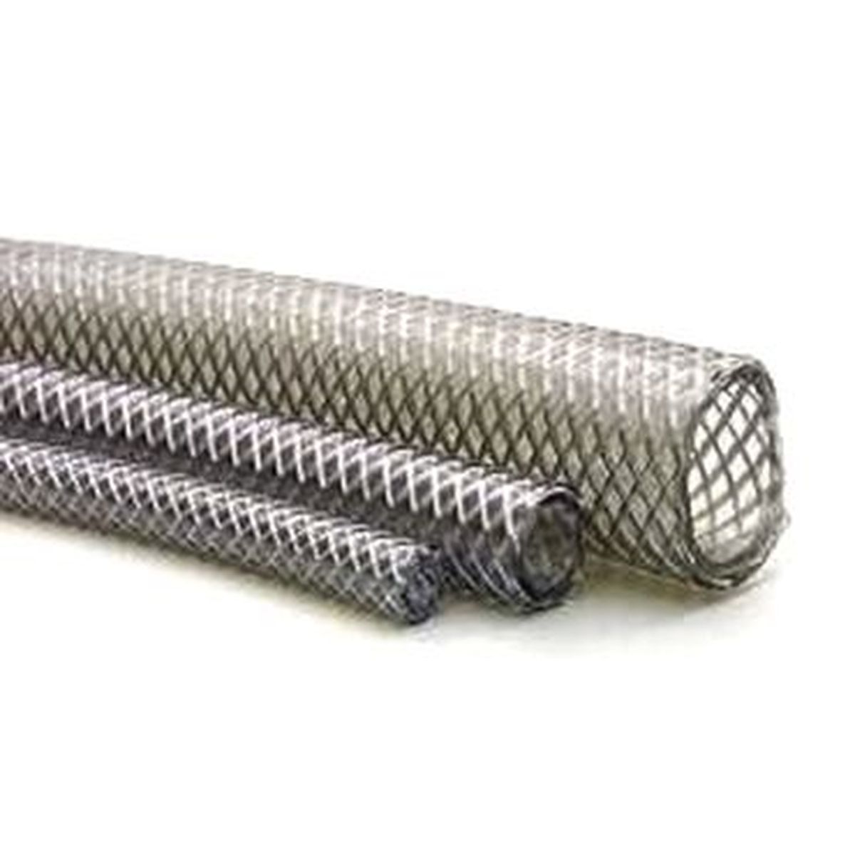 PVC Gewebeschlauch transparent Ø13x2,5mm 1/2  
