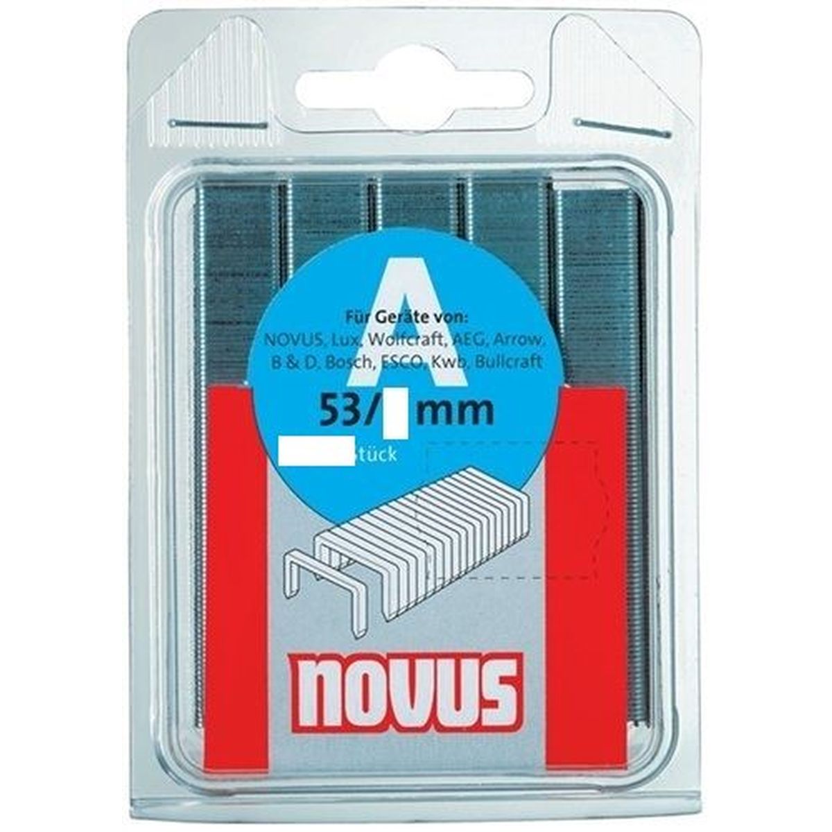 Staples Novus/Steinel A53 10mm 042-0357 1000 pcs