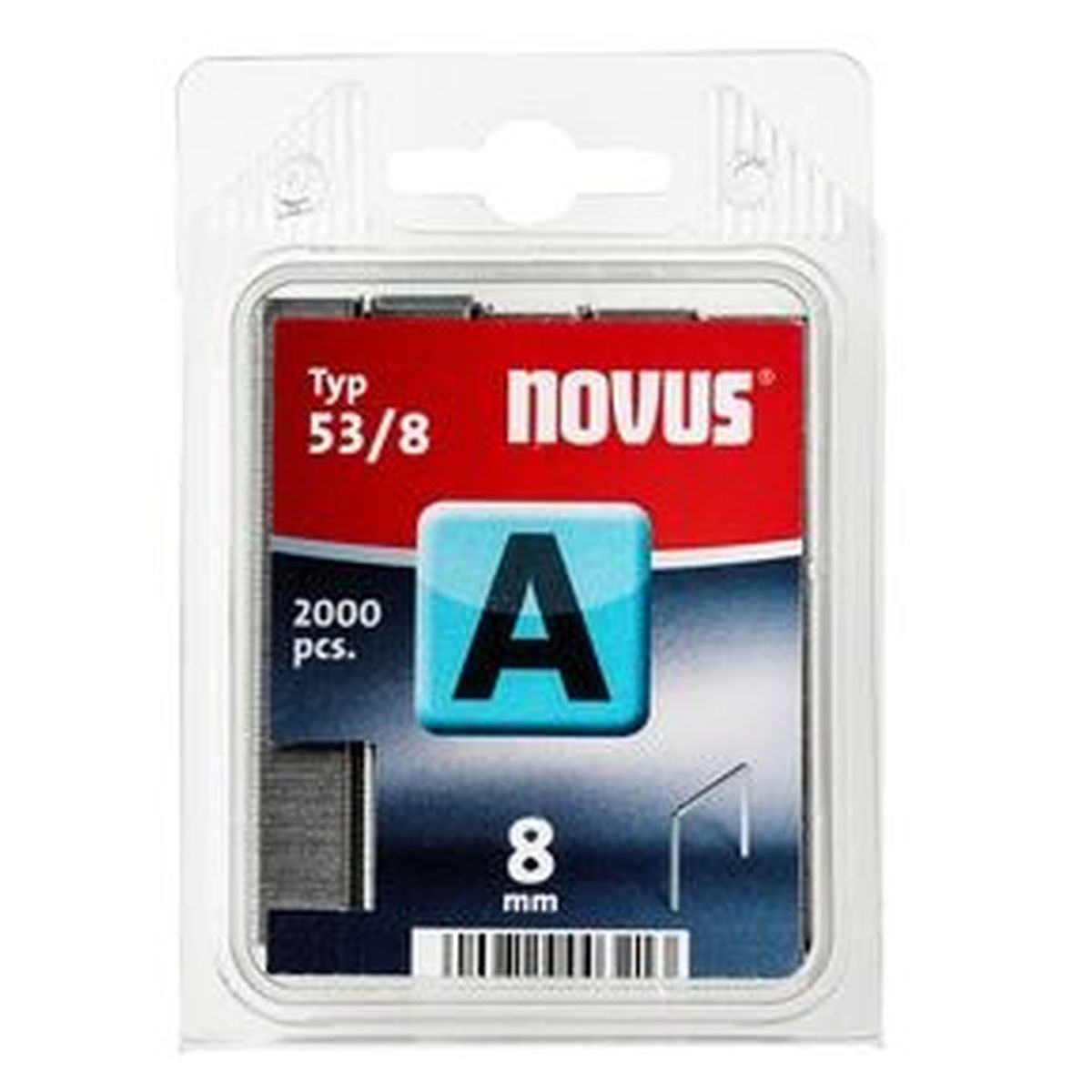 Staples A53 8mm/2000pcs Novus/Steinel Nr.042-0413