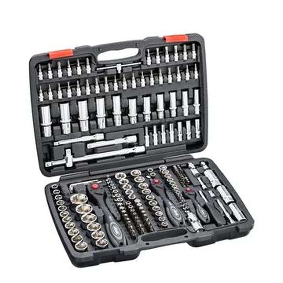 Socket Set 172pcs 1/4 3/8 1/2 Vigor