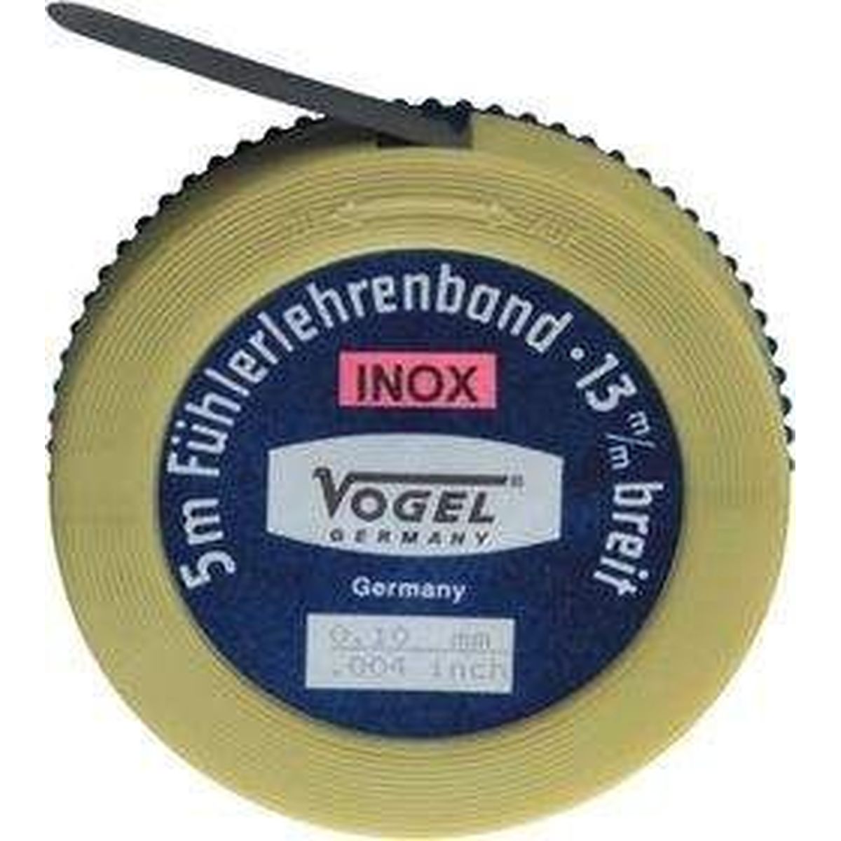 Feeler Gauge Band 0 05mm/.002inox 12 VOGEL GERMANY