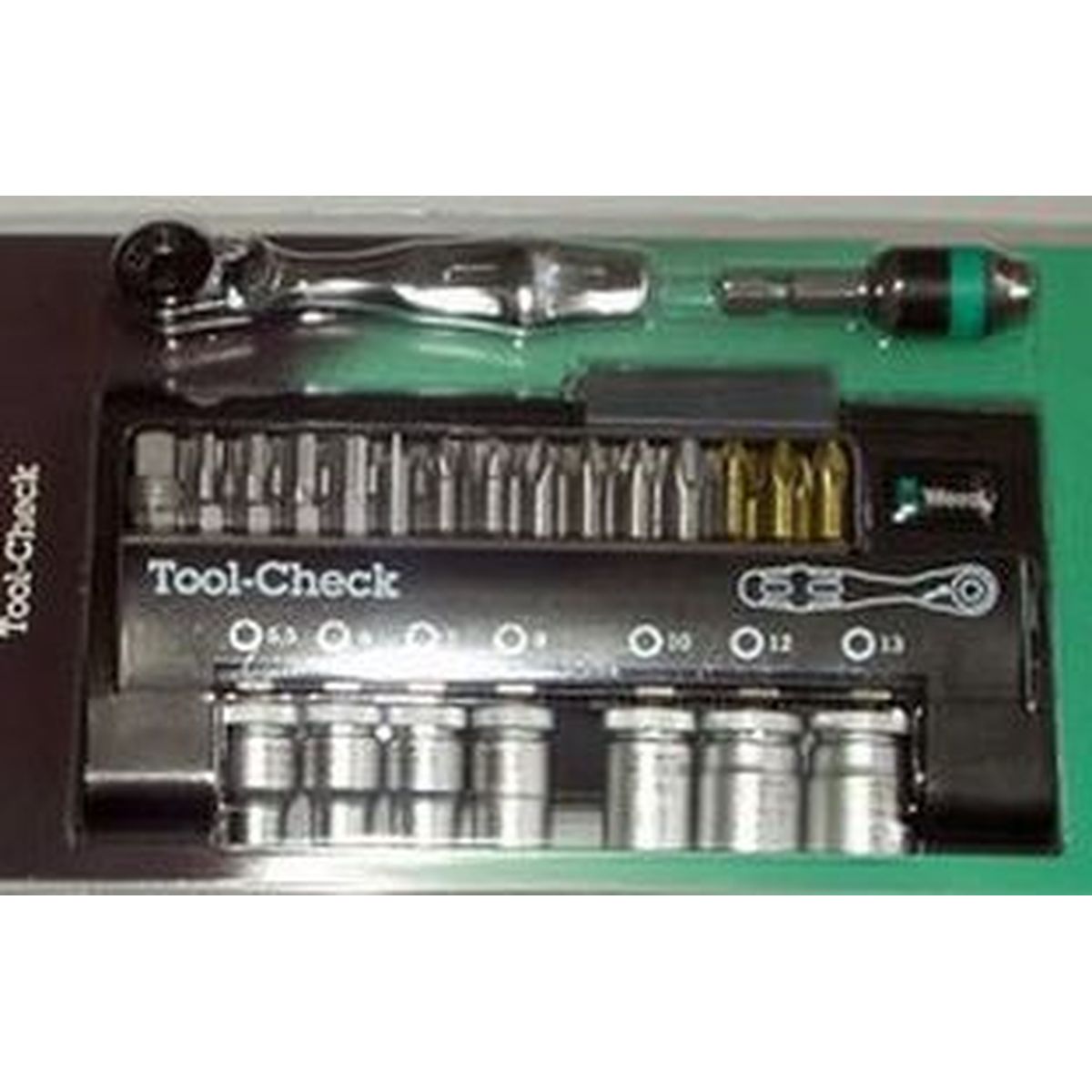 WERA Bits assortment with ratchet + sock Tool-Check 1 SB