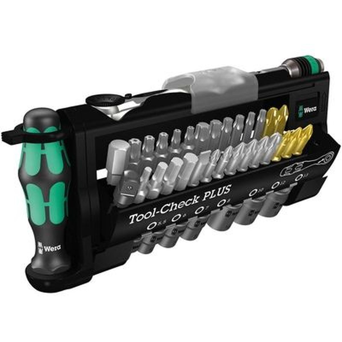 Bitsatz Tool Check mit Ratsche + Steckeinsätze  Wera 39tlg.