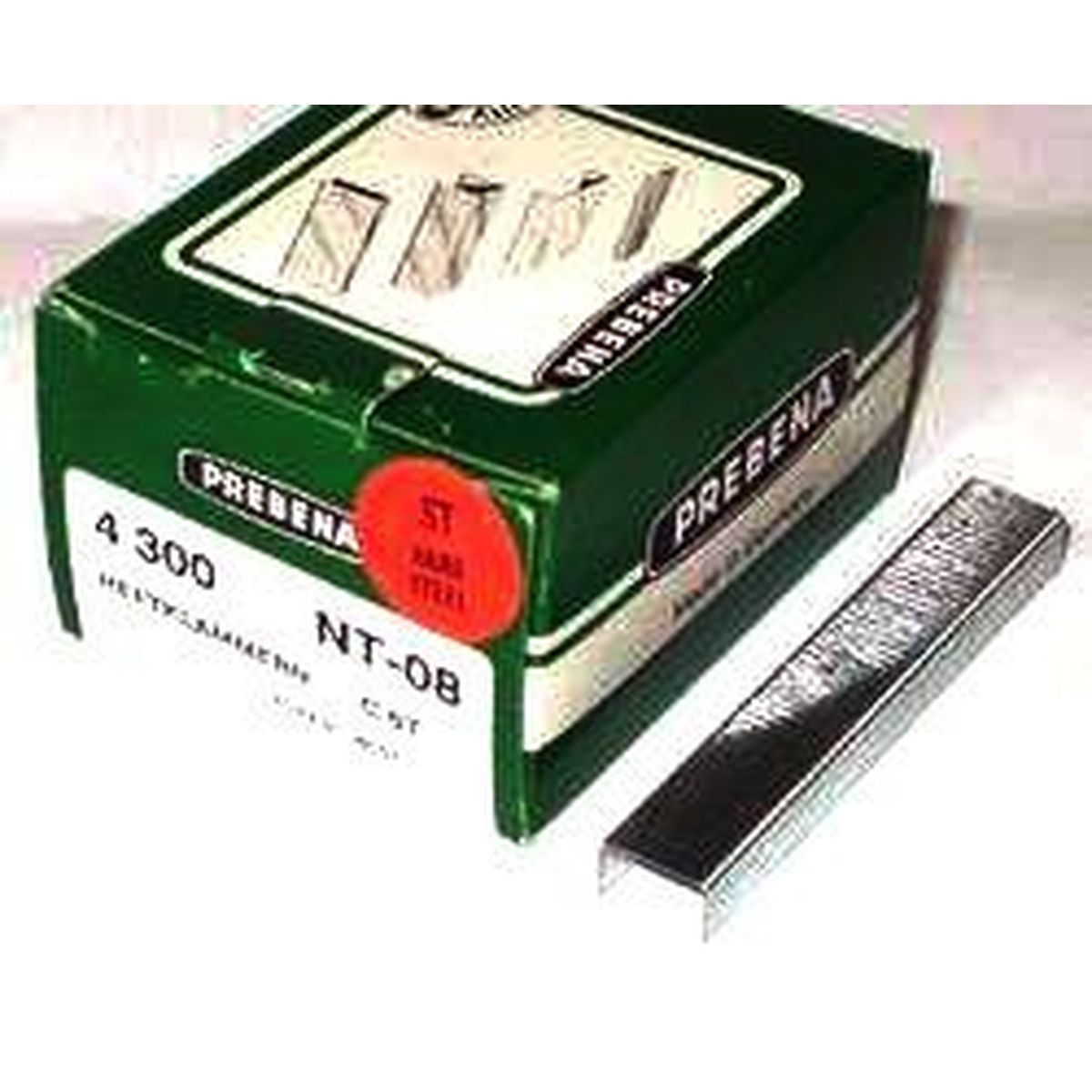 Staples Prebena NT-08CST hart Pak. á 4300 pcs