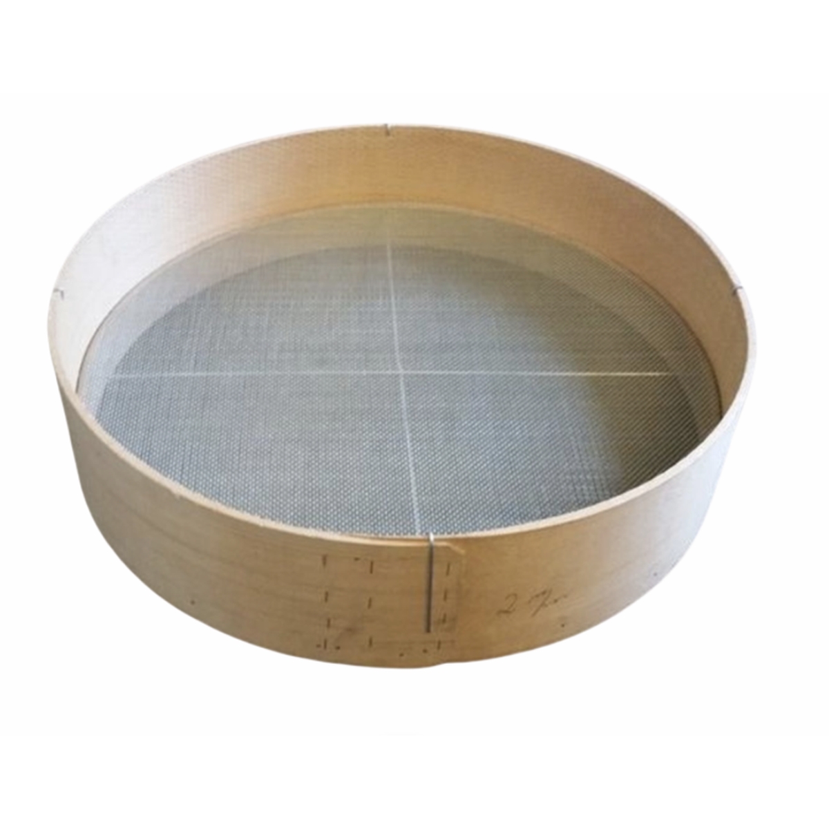 Handsieve wood Ø500mm mesh opening 1,25mm