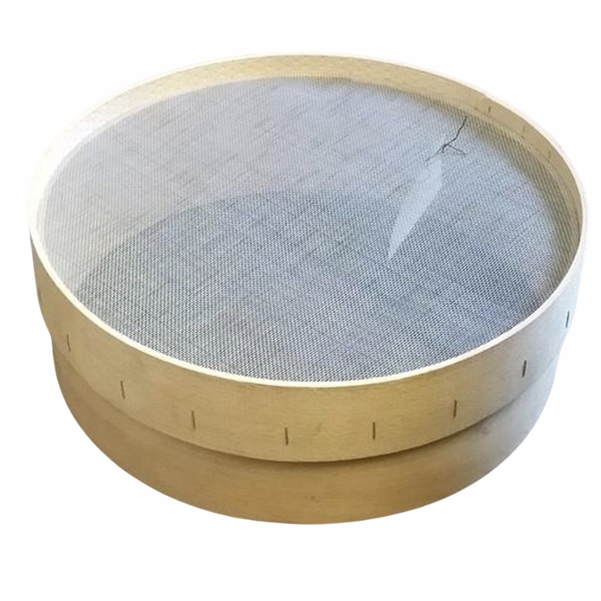 Handsieve wood Ø300mm mesh opening 1,25mm